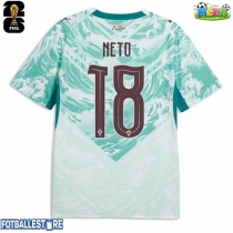 Portugal Pedro Neto #18 Bortedrakt VM 2026 Kortermet